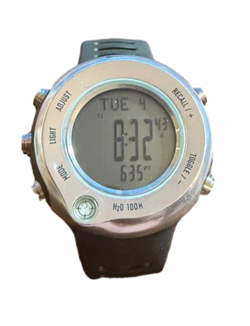 Nike Oregon Series Alti-Compass Digital Sport Watch H2O Resist 100M